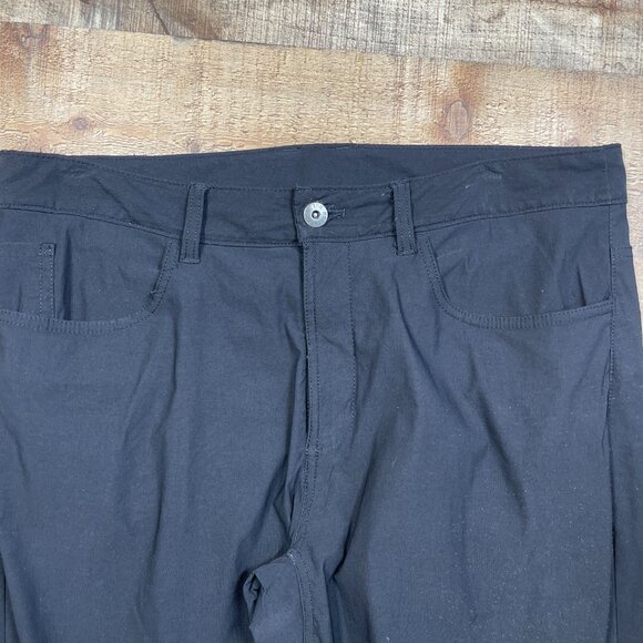 Men's The North Face Black Straight Leg Pants size 36 x 32 - Picture 2 of 5